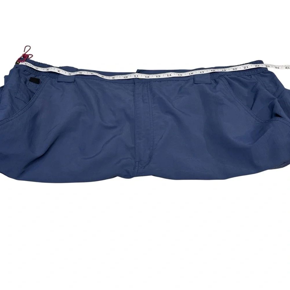 Bass Pro Shops Blue Cargo Shorts with Elastic Waistband waist‎ 48